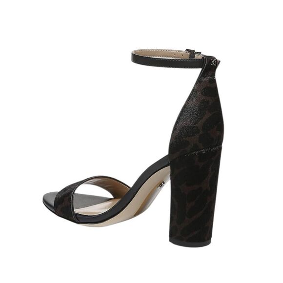 Sam Edelman Women's Yaro Dress Sandal, LEOPARD HAIR LEATHER, size 10, NWOT - Picture 3 of 13